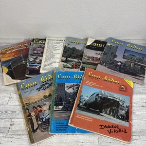 Vintage Lowrider Magazine Lot 10 Issues 1970-1980 Chicano Culture Cars Cruising - Picture 1 of 24