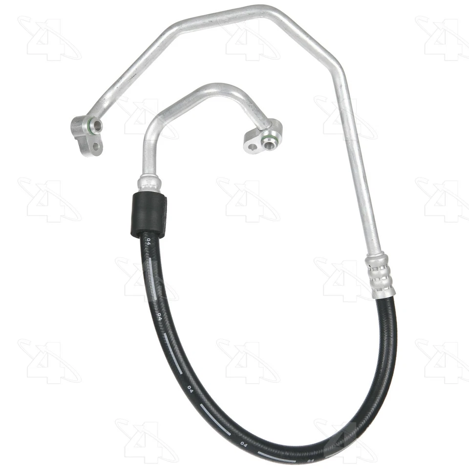 Conjunto de manguera de descarga de refrigerante de aire acondicionado 4 estaciones para Honda CR-V 97-01 Foto 1 de 4