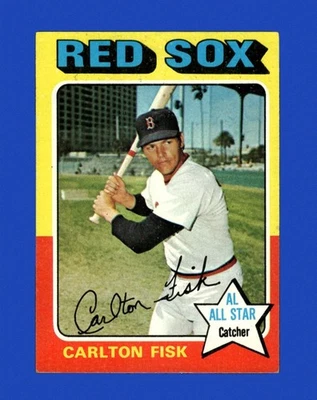 1975 Topps Set-Break # 80 Carlton Fisk VG-VGEX *GMCARDS* - Image 1 of 2