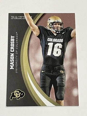 2016 Panini Colorado Buffaloes Football #16 - Mason Crosby - Colorado - Image 1 of 2
