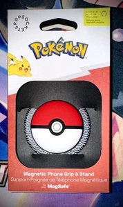 NUOVO Popsockets impugnatura magnetica telefono e supporto per MagSafe - Pokemon Puffy Poké Ball - Foto 1 di 3