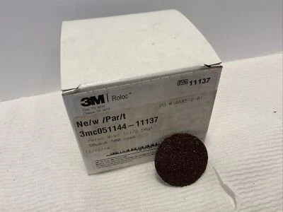 Disco Roloc 3M 1 1/2 Número de pieza 11137 Este lote consta de 1 caja de 50 discos Foto 1 de 4