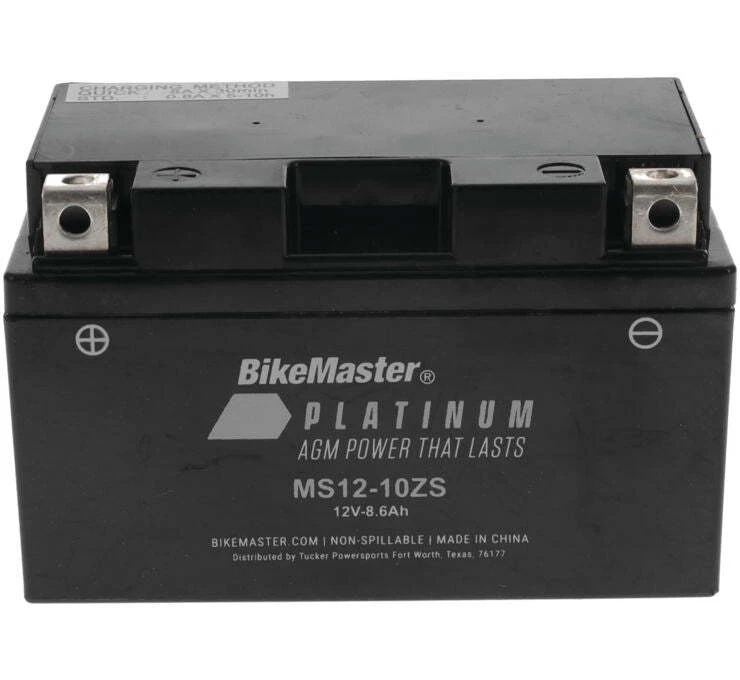 BikeMaster 780701 AGM Platinum II Battery — 第 1/1 张图片