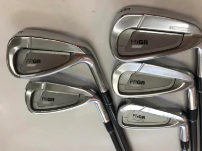 2020 PRGR 02 IRON  6~PW 5PC Diamana SR-FLEX IRON SET GOLF CLUB J475 - Image 1 of 4
