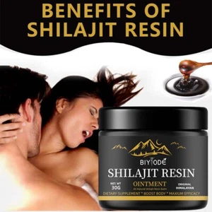 Himalayan Pure 100% Shilajit Soft Resin Organic Extremely Potent Fulvic Acid - Picture 1 of 17