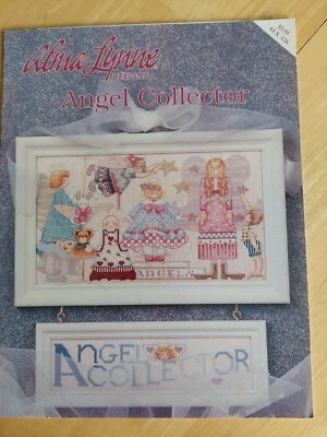 Alma Lynne Designs Angel Collector Counted Cross Stitch Pattern Chart 1995 - Image 1 of 2