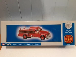 1:50 Corgi Limited Edition - Seagrave Anniversary Pumper Diecast Model # US50501 - Picture 1 of 12