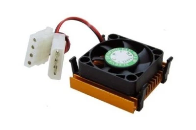 Pentium 586 Socket  5 7 CPU Fan w/ Aluminum Heat Sink Molex 4 PIN Connector NEW - Image 1 of 4