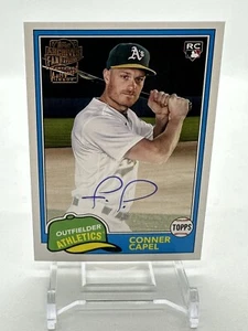 2023 Topps Archives Connor Capel Fan Favorites Autograph Rookie - Picture 1 of 2