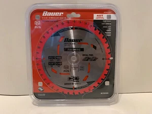 Bauer 7-1/4" Finishing Saw Blade-Non Stick Coated Rim- Item 57095 (40-T Carbide) - Picture 1 of 4
