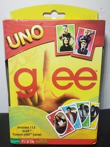UNO Glee Edition in Collectable Tin 2010 Fundex Mattel Game NEW - Picture 1 of 2