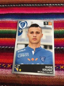 FOOTBALL SANDWICHES 2016-2017 FIGURE NR 161 RADE KRUNIC