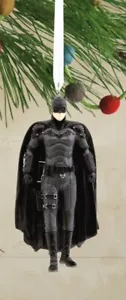 2022 The Batman Christmas Tree Ornament by Hallmark Collectible DC Comics - Picture 1 of 3