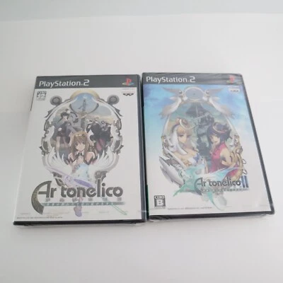 PS2 Playstation 2 Ar tonelico , Ar tonelico 2 set Banpresto New Unopened - Image 1 of 4