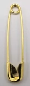 Safty Pins Gold, Silver, Black Set of 4 pic - Picture 1 of 9