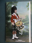 Military Postcard Of Seaforth Highlanders, Drummer
