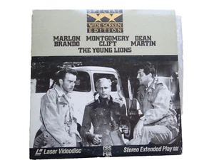Die jungen Löwen Young Lion US Laser Disc LD Film Video CD Laserdisk Englisch - Afbeelding 1 van 4