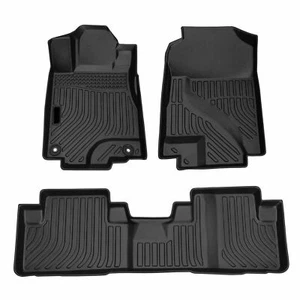 Car Floor Mats Liners For 2012-2016 Honda CR-V Waterproof All Weather - Picture 1 of 7