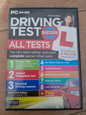 Driving Test: Success - All Tests - 2013 Edition - PC DVD-ROM - Official DSA - Image 1 of 4