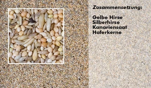 500g Wellensittich Vogelfutter Spezial (6,55€/kg) von avi-complete - Bild 1 von 2
