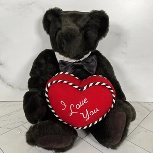 Oso de Peluche Vermont Peluche Día de San Valentín Corazón Rojo Te Amo Ajustable - Imagen 1 de 6