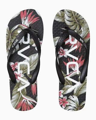 RVCA TRENCH TWN 3 сандалии - MF0TTRTR - BKR - размер 8 - новый с Ярлыками - Изображение 1 из 4