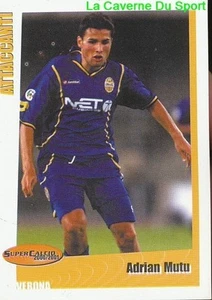 204 ADRIAN MUTU ROMANIA HELLAS VERONA STICKER SUPER CALCIO 2001 PANINI - Picture 1 of 1