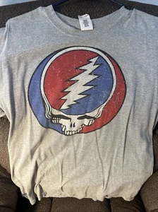 Steal Your Face Shirt Gildan Grau - Bild 1 von 3