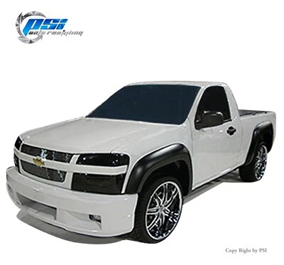 Extension Style Fender Flares Fits Canyon / Colorado 04-12 , Paintable Finish Foto 1 de 4