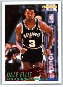 1994-95 Fleer Dale Ellis San Antonio Spurs #205 - Picture 1 of 2