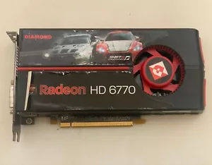 AMD Diamond Radeon HD 6770 1G GDDR5 7120284000G Video Card ATI-102-C01002(B) - Picture 1 of 8