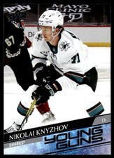 2020-21 Upper Deck Young Guns Nikolai Knyzhov Rookie San Jose Sharks #492 R100