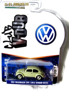 GREENLIGHT SERIES 1 CLUB V-DUB 1952 VOLKSWAGEN TYPE 1 SPLIT WINDOW BEETLE Beige - Picture 1 of 3