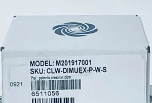 CRESTRON CLW-DIMUEX-P-W-S Universal Dimmer *New Sealed Box - Picture 1 of 1