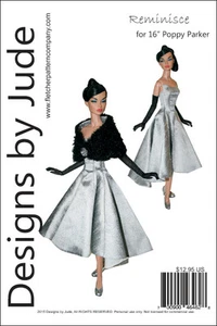 Reminisce Doll Clothes Pattern for 16" Fashion Royalty Poppy Parker Tullabelle - Picture 1 of 6
