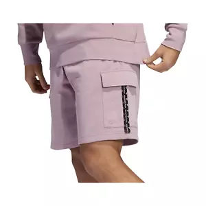 Adidas Men's Mauve Waffle Cargo Shorts Size 2XL NWT - Picture 1 of 5