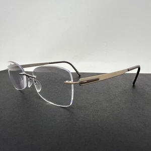 Monturas de gafas Silhouette 5555 70 8640 gris titanio sin montura 19 140 excelente - Imagen 1 de 11