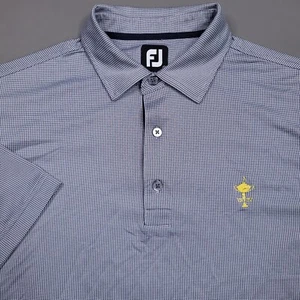 Polo de golf FootJoy Preppy estampado rendimiento atletismo grande - Imagen 1 de 11