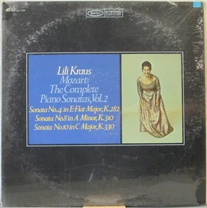 MOZART Piano Sonatas Nos. 4, 8, 10 LP Lili Kraus – Complete Vol. 2, in Shrink - Picture 1 of 1