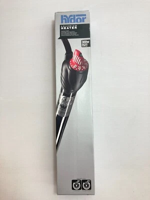 NUEVO CALENTADOR DE AGUA SUMERGIBLE DE VIDRIO HYDOR THEO PARA ACUARIO 300 VATIOS Foto 1 de 2