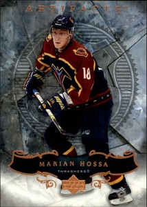 2006-07 Artifacts Atlanta Thrashers Hockey Card #96 Marian Hossa