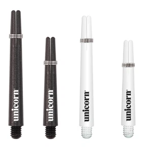 UNICORN GRIPPER 3 DART STEMS BLACK OR WHITE SHORT OR MEDIUM - Picture 1 of 1