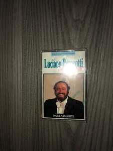 Very Good Luciano Pavarotti Live in Concert Double Sided Cassette Vintage  - Picture 1 of 4