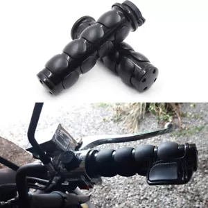 For Harley Davidson Softail Fatboy FatBob Motorcycle 1" Handle Bar Hand Grips - Picture 1 of 12