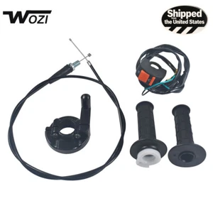 Kit de abrazadera de cable de empuñaduras de acelerador de bicicleta mini 196cc para Coleman CT200U Trail 200 - Imagen 1 de 16