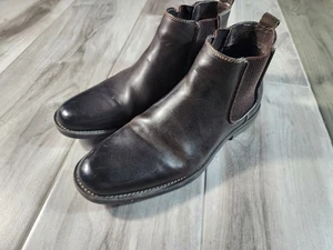 Bota Chelsea Original Penguin By Munsingwear de Cuero para Hombre TALLA 10 1/2  - Imagen 1 de 7