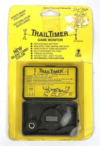 Vintage NOS Trail Timer Game Monitor Silenzioso Mimetico OG Trail Cam Buck/Deer Hunting - Foto 1 di 2