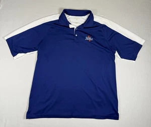 University of Tulsa Polo Shirt | Blue/White | Size L | Antigua - Picture 1 of 7