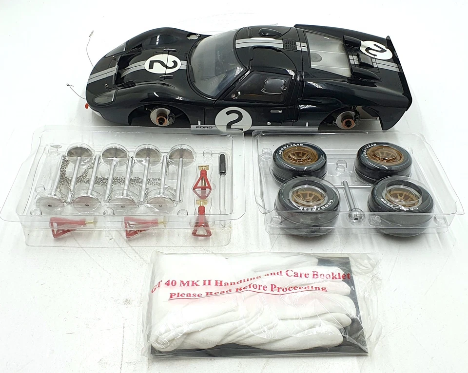 GMP 1/12 Scale 12071 - Ford GT40 Mark II McLaren/Amon #2 Le Mans - Image 1 of 4