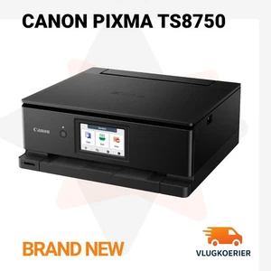 Canon PIXMA TS8750 Wireless All-in-One Inkjet Printer – Print Scan Copy Photo - Picture 1 of 3